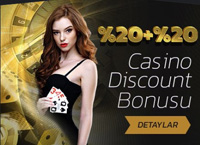 %40 casino discount bonusu alın!